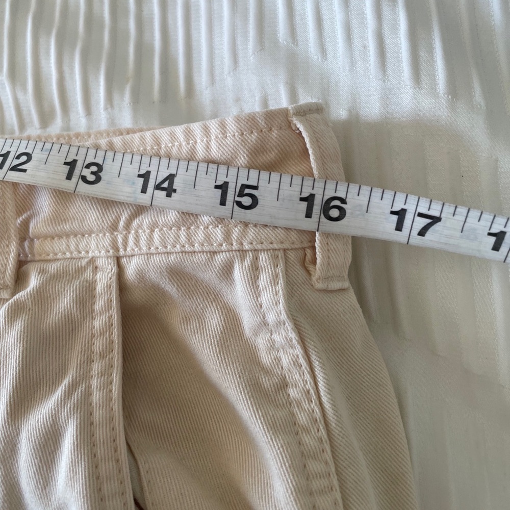 Everlane womens  Relaxed Chino High Waisted Tapered Pants 100% Tencel - Picture 9 of 11